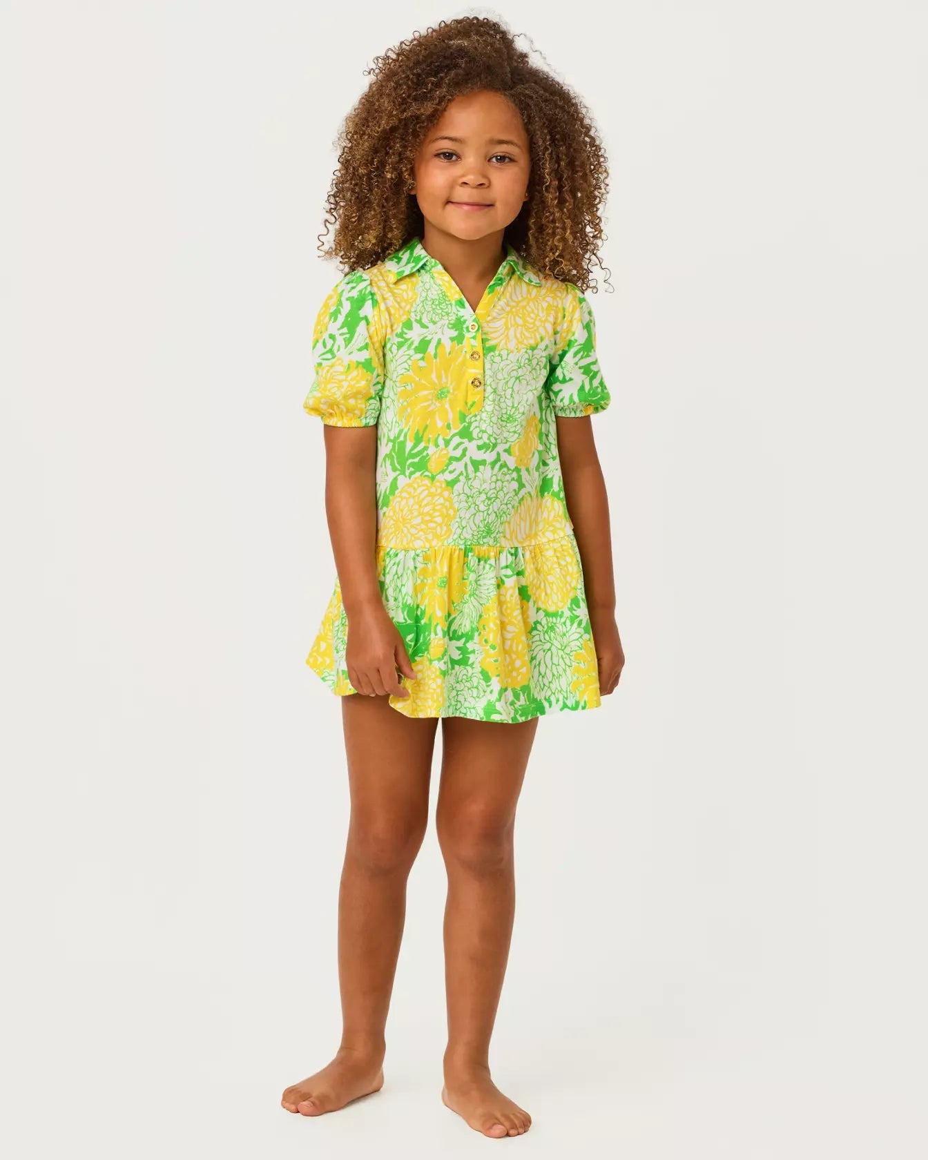 Mini Bingley DressGirls - DressesLILLY PULITZERThe Printed Peach Savannah