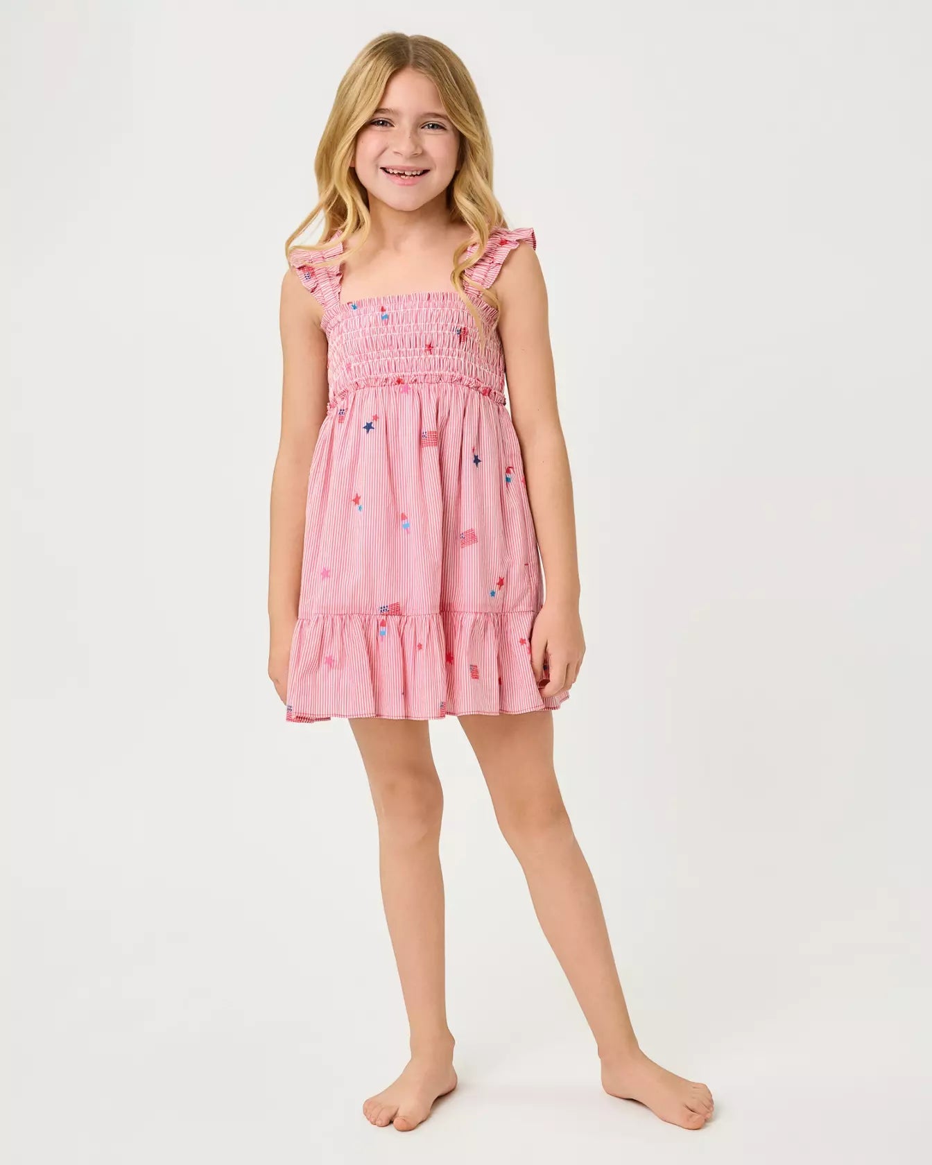 Mini Hadly DressGirls - DressesLILLY PULITZERThe Printed Peach Savannah