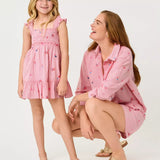 Mini Hadly DressGirls - DressesLILLY PULITZERThe Printed Peach Savannah