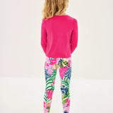 Mini Jansen Long Sleeved TopGirls - TopsLILLY PULITZERThe Printed Peach Savannah