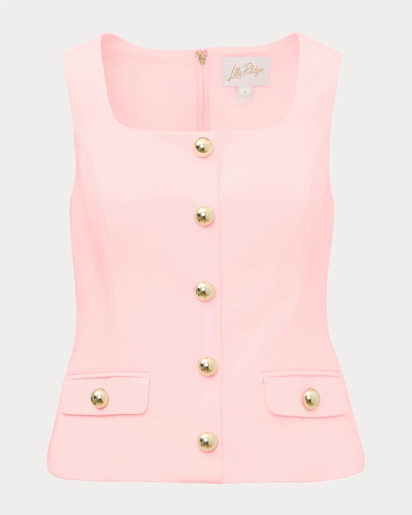 Moira Sleeveless TopLILLY PULITZERThe Printed Peach Savannah