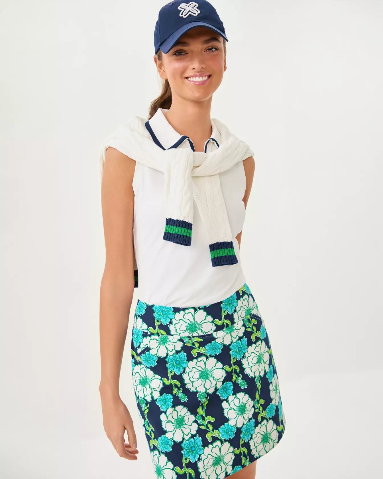 Monica Skort UPF 50+Active - Active Bottoms - SkortsLILLY PULITZERThe Printed Peach Savannah