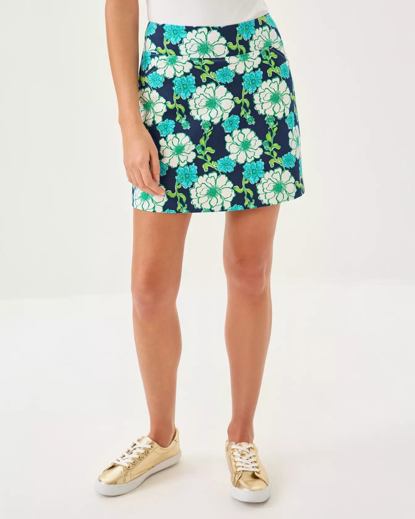 Monica Skort UPF 50+Active - Active Bottoms - SkortsLILLY PULITZERThe Printed Peach Savannah