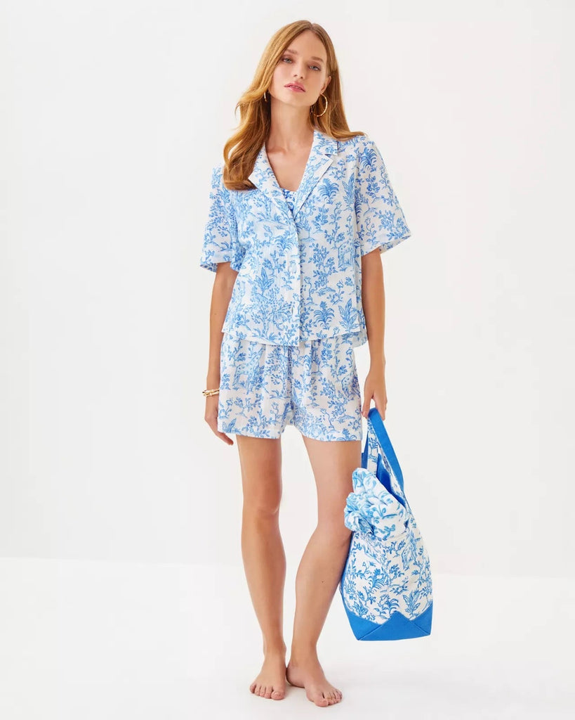 Montee Shirt Cover - UpHeartland Retail ItemsLILLY PULITZERThe Printed Peach Savannah