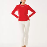 Morgen SweaterWomen - Sweaters & Cardigans - Pullover SweatersLILLY PULITZERThe Printed Peach Savannah