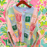Multi Colorblock Passport Button Up CardiganQueen of SparklesThe Printed Peach Savannah