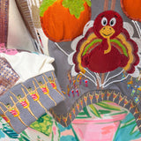 Multi Thanksgiving Day Parade SweatshirtQueen of SparklesThe Printed Peach Savannah