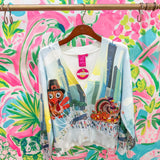 Multi Thanksgiving Parade Button Up CardiganQueen of SparklesThe Printed Peach Savannah