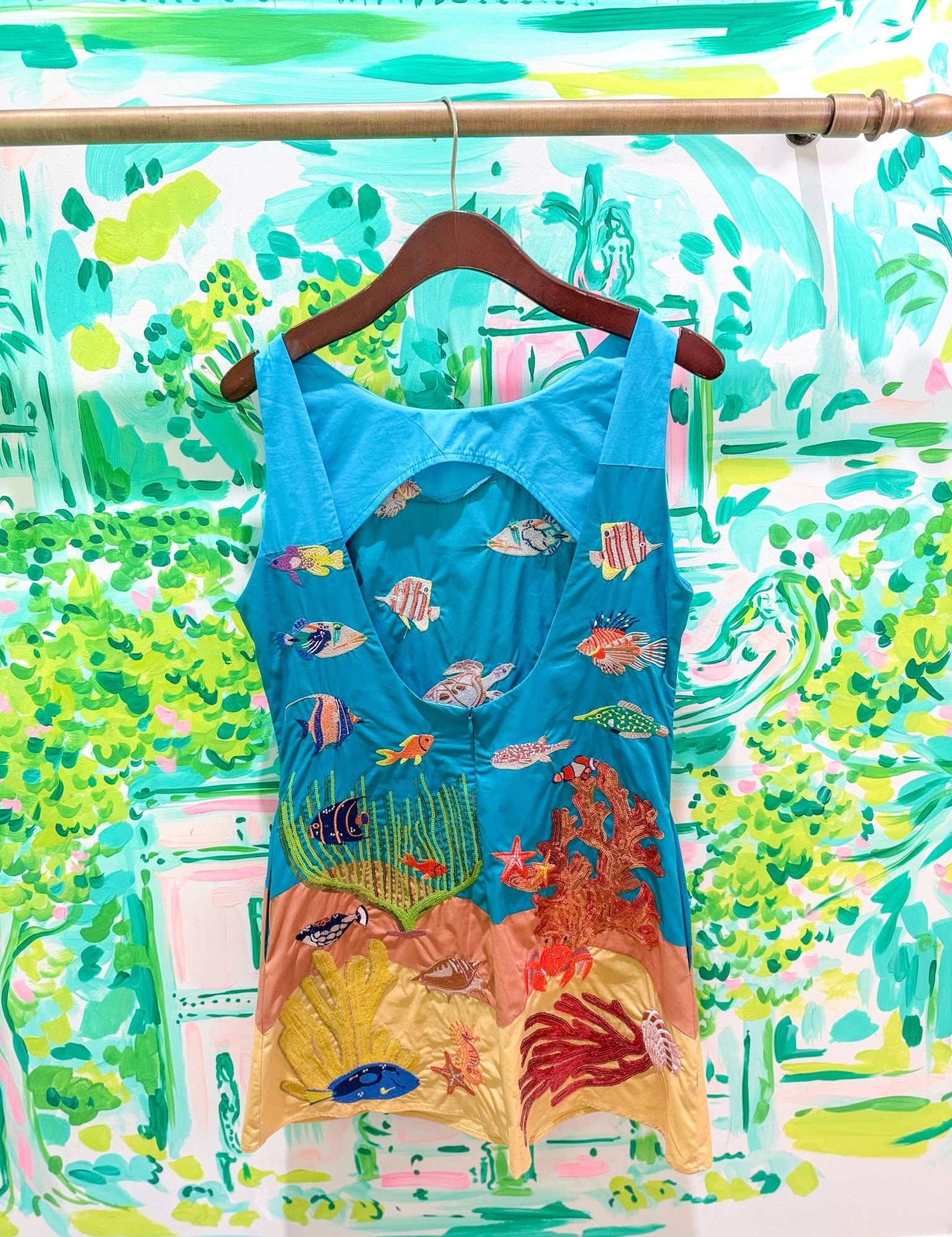 Multi Under the Sea Cotton Tank DressQueen of SparklesThe Printed Peach Savannah