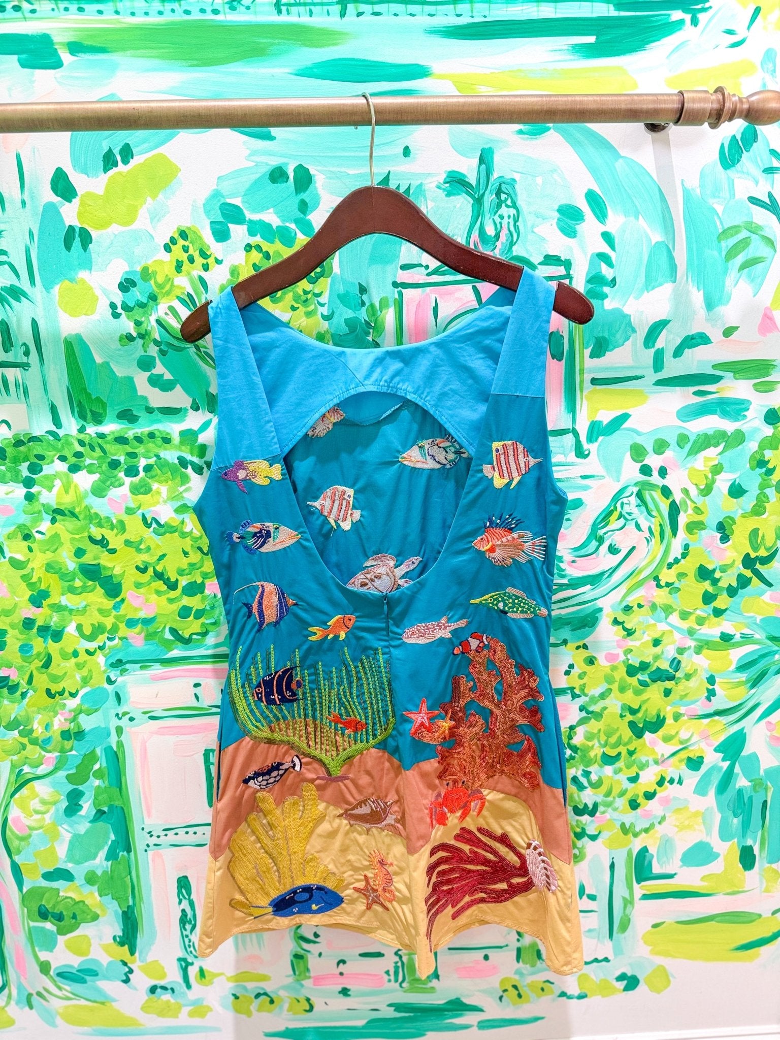Multi Under the Sea Cotton Tank DressQueen of SparklesThe Printed Peach Savannah