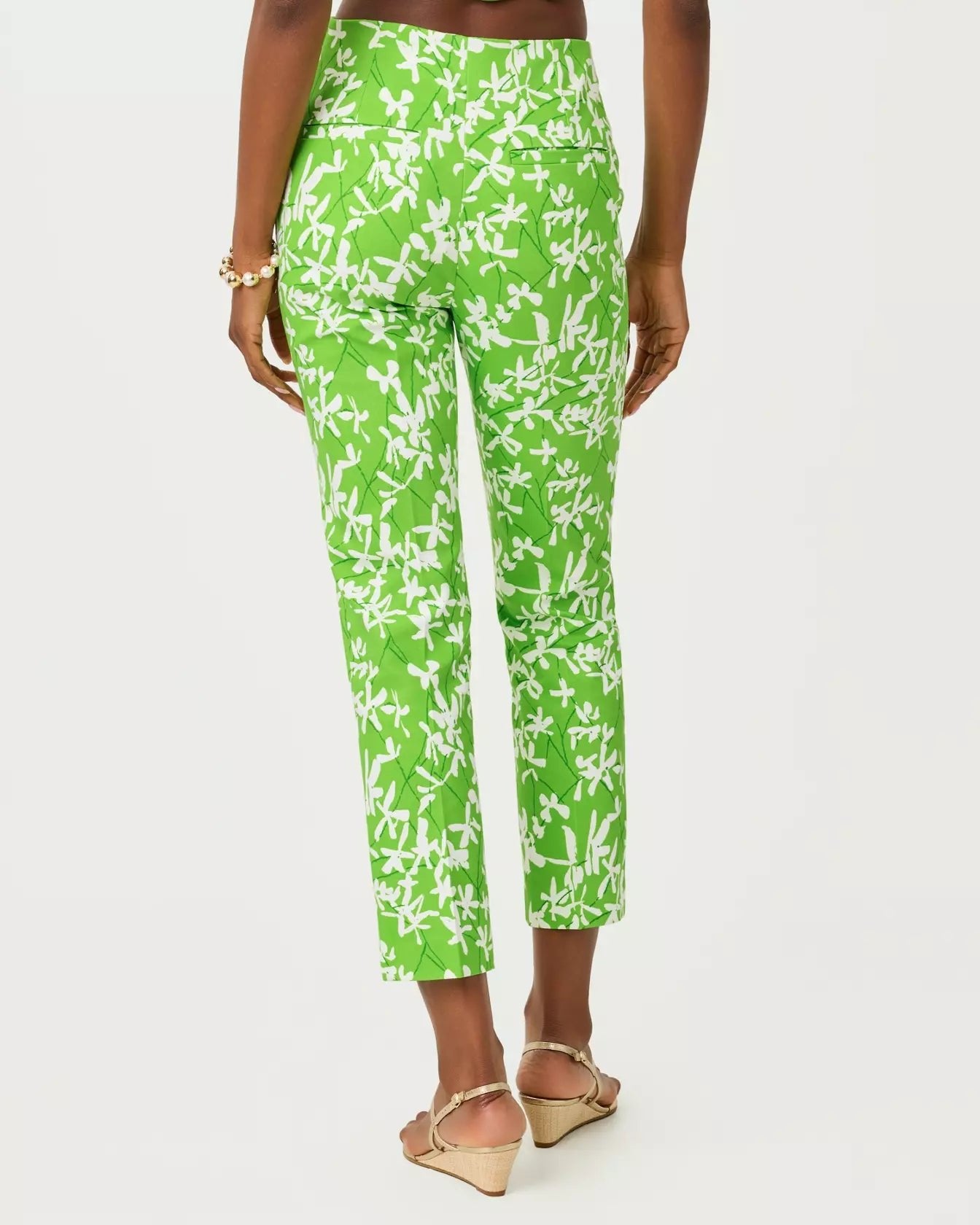 Nancee Crop PantWomen - Bottoms - PantsLILLY PULITZERThe Printed Peach Savannah