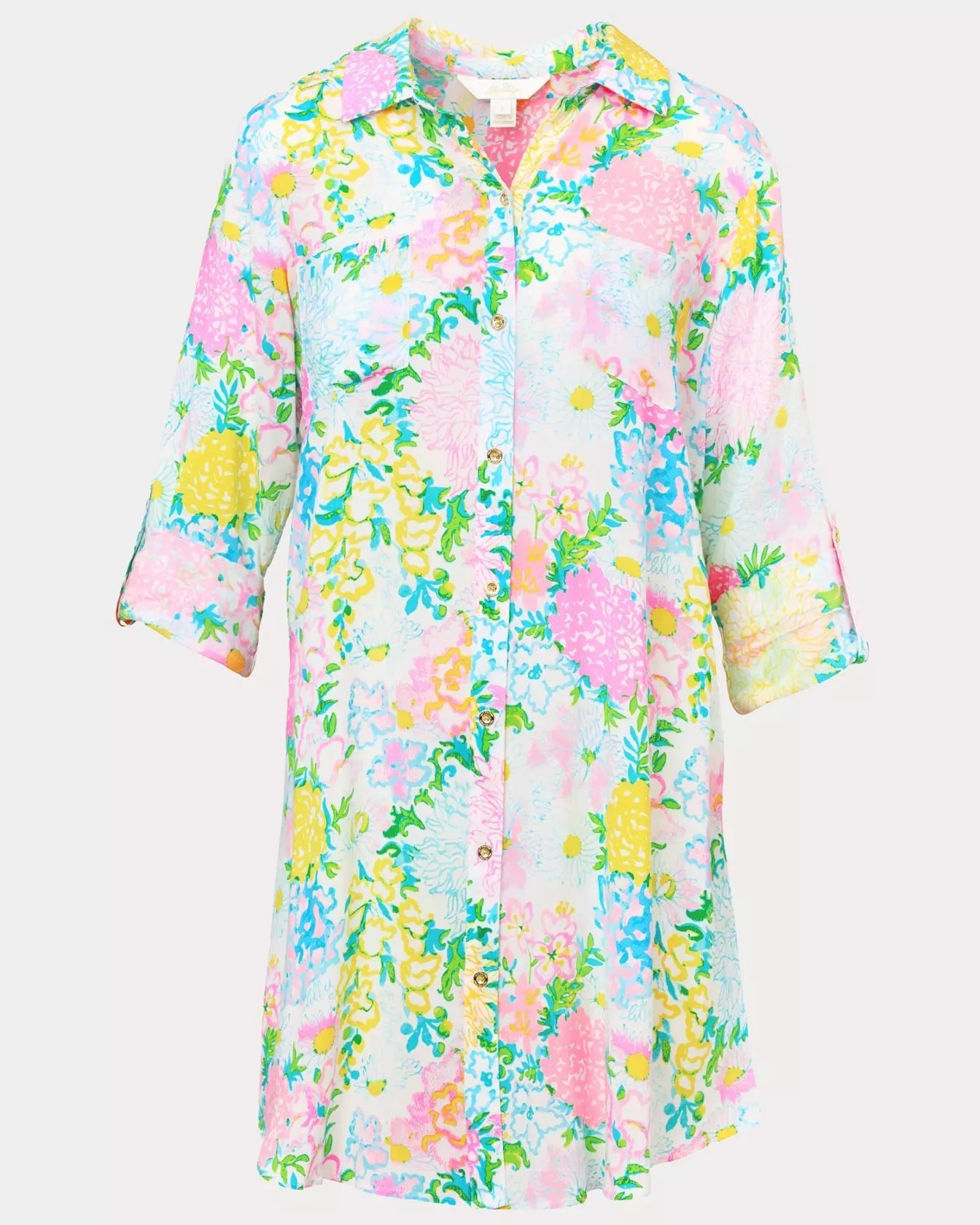 Natalie CoverupWomen - Swim - Cover UpsLILLY PULITZERThe Printed Peach Savannah