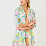 Natalie CoverupWomen - Swim - Cover UpsLILLY PULITZERThe Printed Peach Savannah