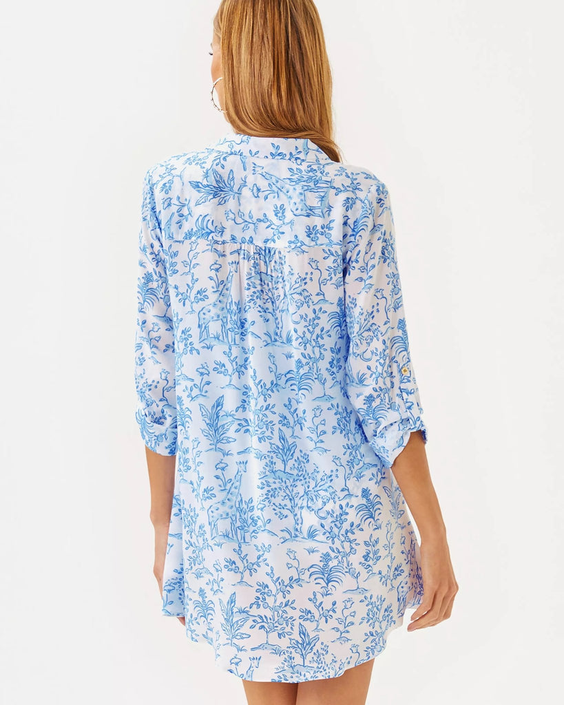 Natalie Shirtdress Cover - UpHeartland Retail ItemsLILLY PULITZERThe Printed Peach Savannah