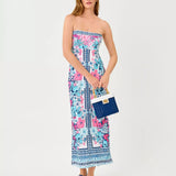 Noa Strapless Maxi DressWomen - Dresses - Straight DressesLILLY PULITZERThe Printed Peach Savannah