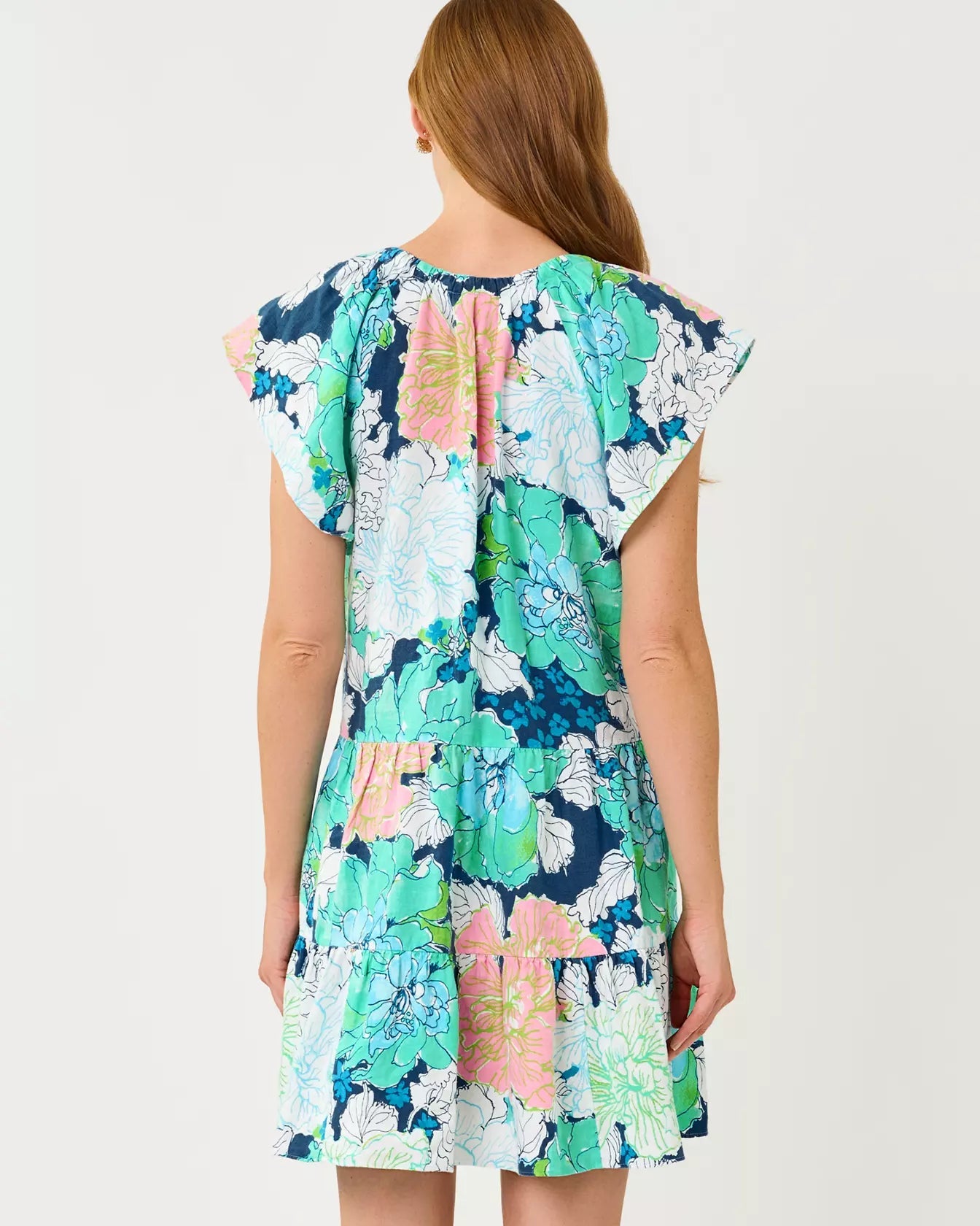 Norella Linen DressWomen - Dresses - Swing DressesLILLY PULITZERThe Printed Peach Savannah