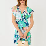 Norella Linen DressWomen - Dresses - Swing DressesLILLY PULITZERThe Printed Peach Savannah