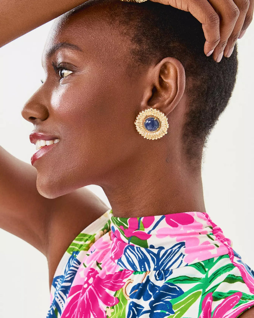 One Final Fling Stud EarringsJewelry - EarringsLILLY PULITZERThe Printed Peach Savannah