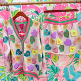 Pale Pink Candy Sweetheart SkirtQueen of SparklesThe Printed Peach Savannah