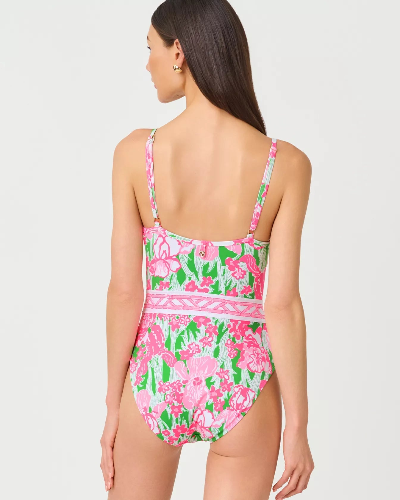 Palma One PieceWomen - Swim - One - Piece SwimsuitsLILLY PULITZERThe Printed Peach Savannah