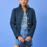 Peyser Quilted Denim JacketLILLY PULITZERThe Printed Peach Savannah
