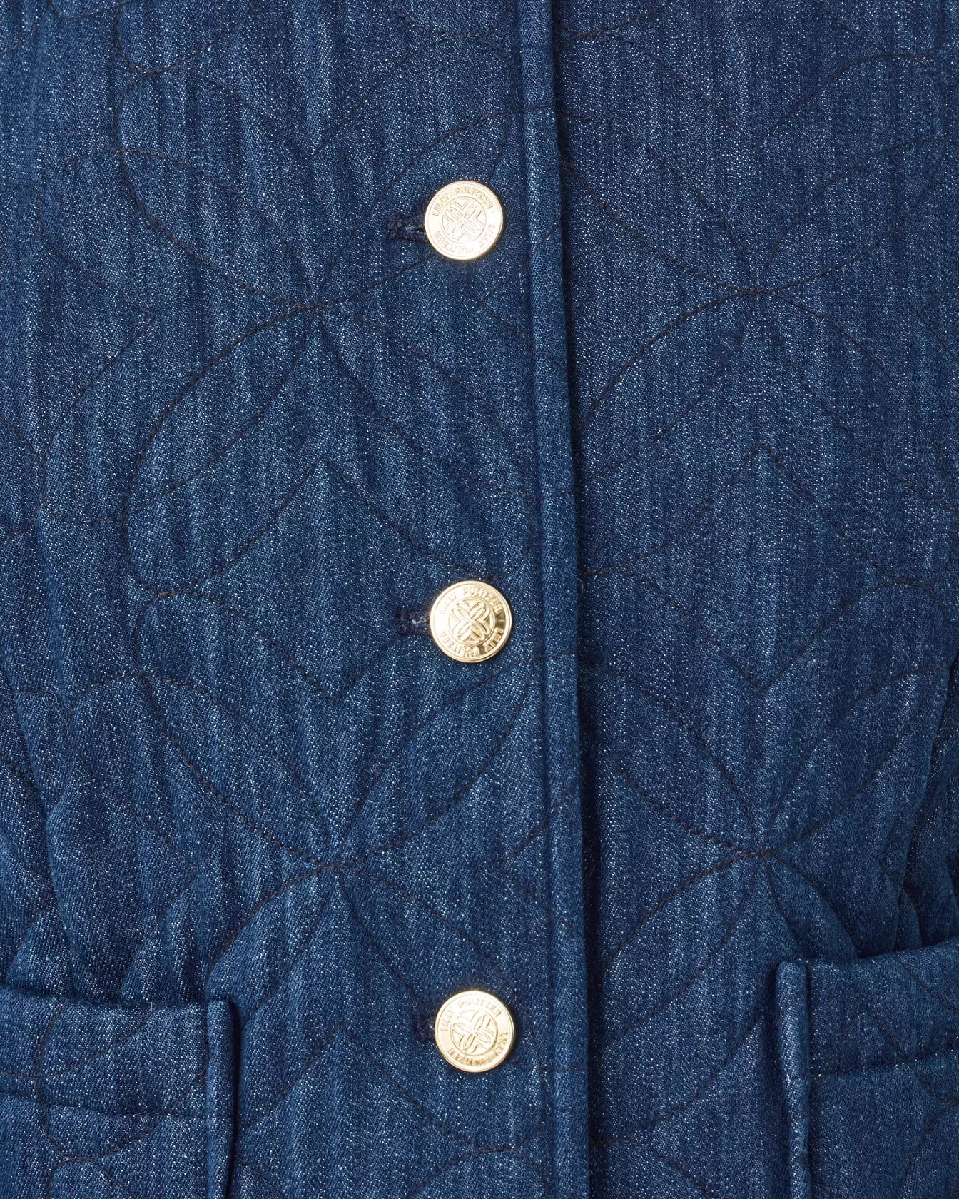 Peyser Quilted Denim JacketLILLY PULITZERThe Printed Peach Savannah