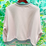 Pink 'Beach' Icon SweatshirtQueen of SparklesThe Printed Peach Savannah