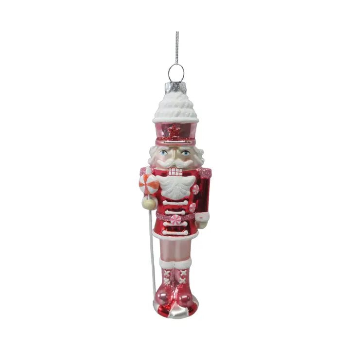 Pink Candy Nutcracker OrnamentChristmasThe Printed Peach Savannah