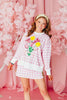 Pink Gingham Bouquet SweatshirtHeartland Retail ItemsBrianna CannonThe Printed Peach Savannah