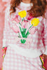 Pink Gingham Bouquet SweatshirtHeartland Retail ItemsBrianna CannonThe Printed Peach Savannah