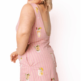 Pink Striped Cocktail Cotton Tank DressWomen - Dresses - A-Line/Easy DressesQueen of SparklesThe Printed Peach Savannah