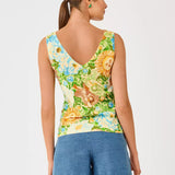 Pollyanne Sweater TankLILLY PULITZERThe Printed Peach Savannah