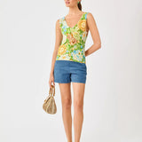 Pollyanne Sweater TankLILLY PULITZERThe Printed Peach Savannah