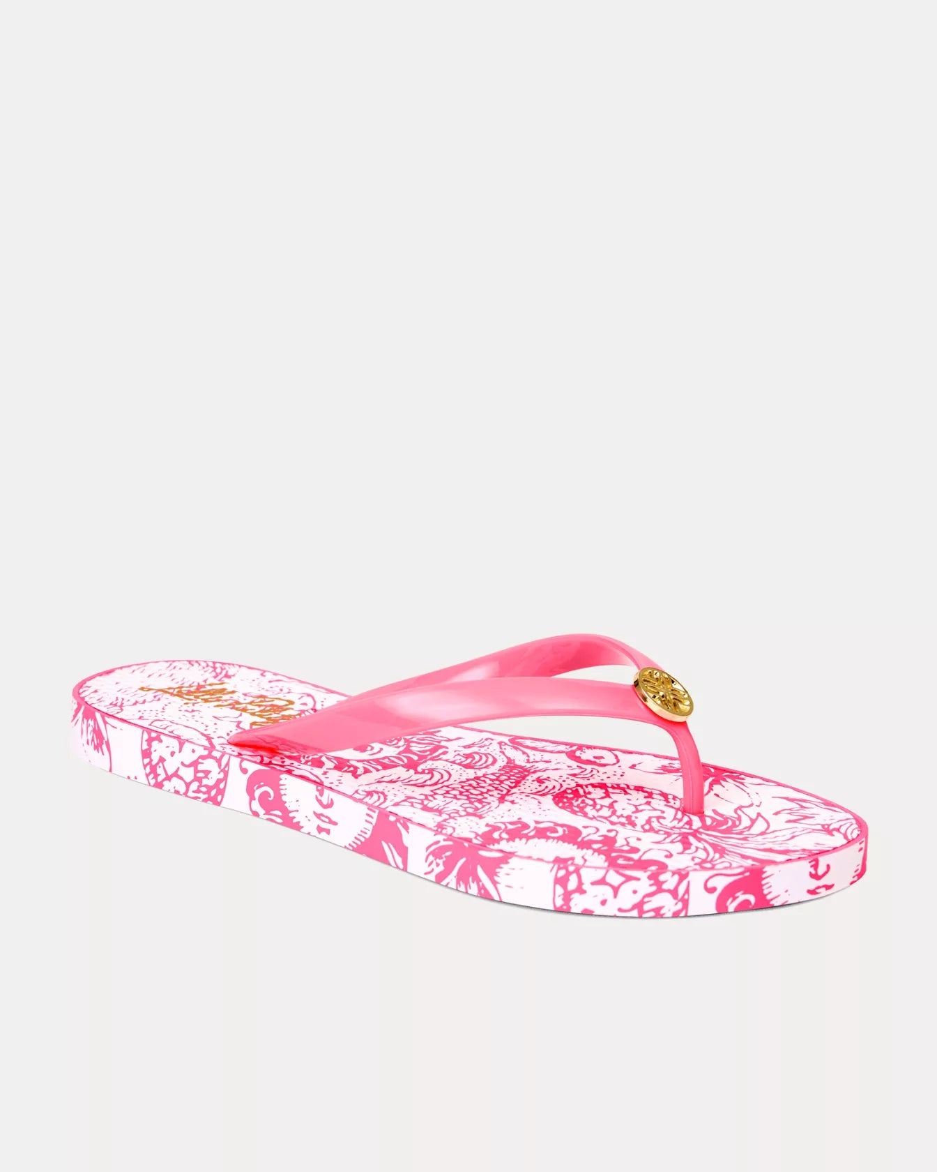 Pool Flip FlopAccessories - Shoes - SandalsLILLY PULITZERThe Printed Peach Savannah