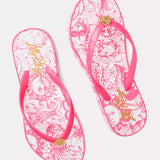 Pool Flip FlopAccessories - Shoes - SandalsLILLY PULITZERThe Printed Peach Savannah
