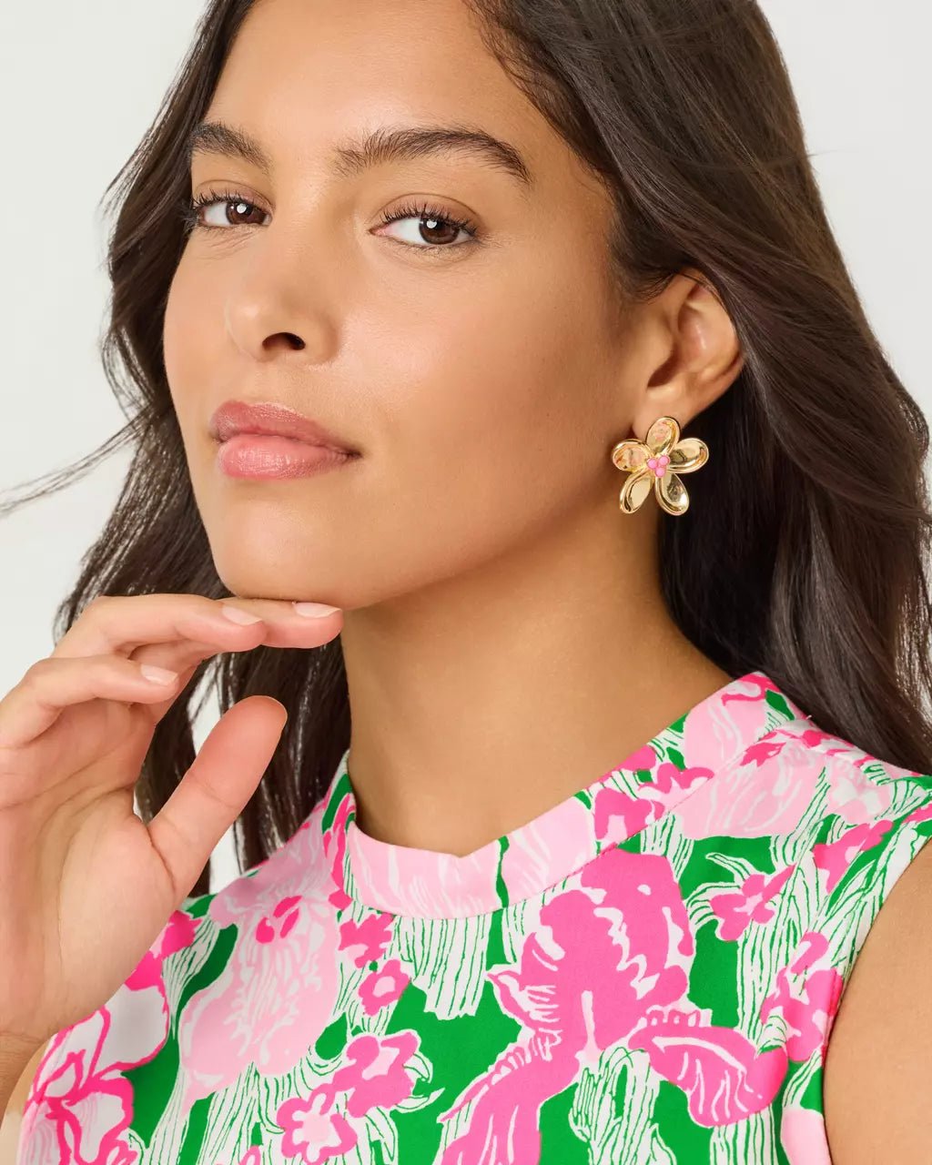 Poppyland EarringsAccessories - Jewelry - EarringsLILLY PULITZERThe Printed Peach Savannah