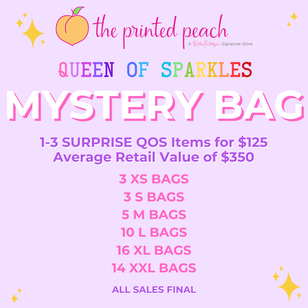 Queen Of Sparkles Mystery Bag FINAL SALEQueen of SparklesThe Printed Peach Savannah