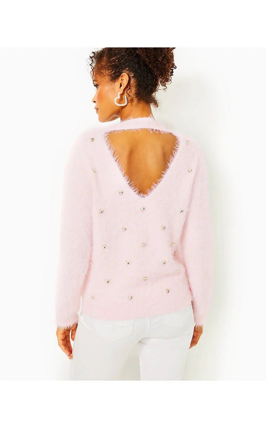 Ralley SweaterWomen - Sweaters & Cardigans - Pullover SweatersLILLY PULITZERThe Printed Peach Savannah