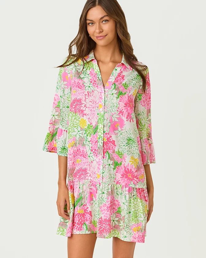 Rayanna Tunic DressWomen - DressesLILLY PULITZERThe Printed Peach Savannah