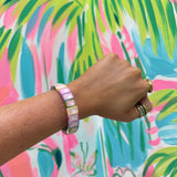 Rectangle Enamel Stretch BraceletJewelryThe Printed Peach Savannah