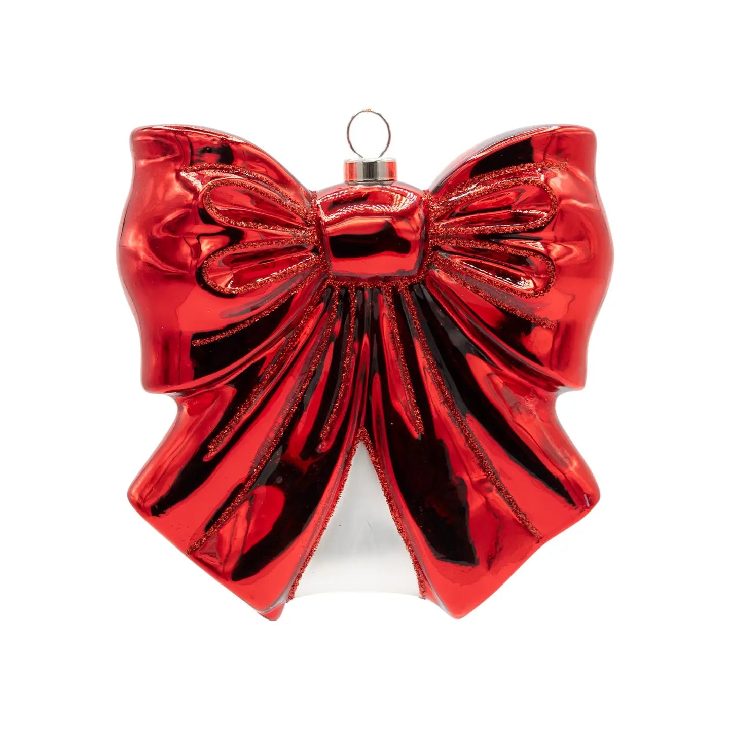 Red Bow OrnamentChristmasThe Printed Peach Savannah