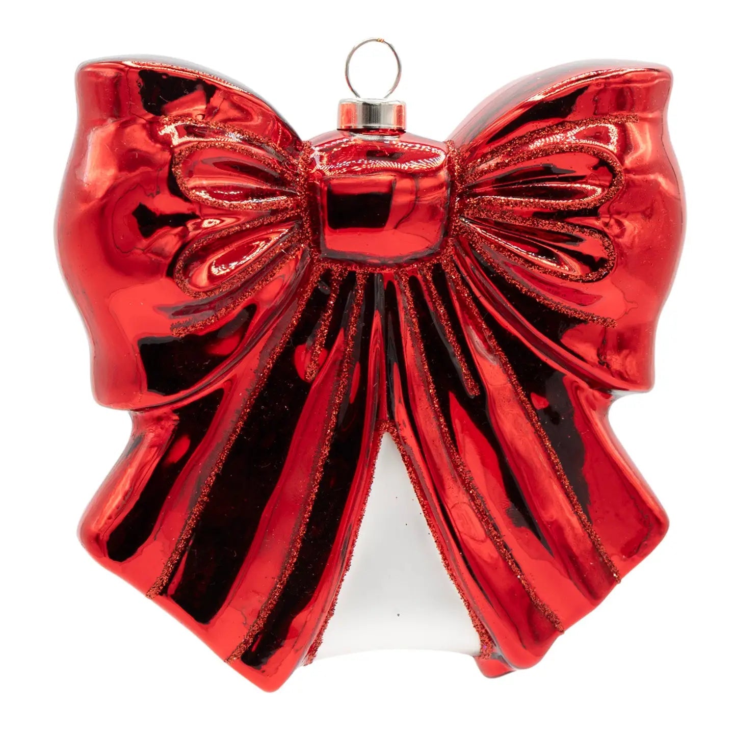 Red Bow OrnamentChristmasThe Printed Peach Savannah