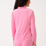 Regate Velour JacketWomen - Loungewear - TopsLILLY PULITZERThe Printed Peach Savannah
