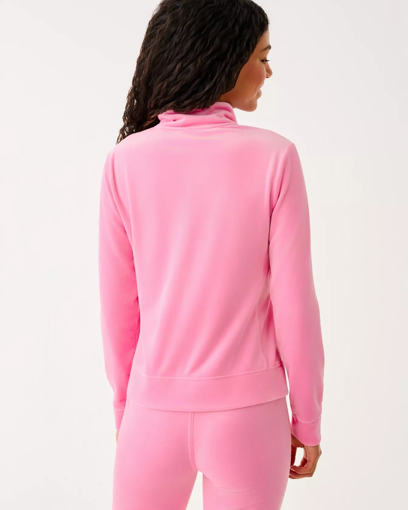 Regate Velour JacketWomen - Loungewear - TopsLILLY PULITZERThe Printed Peach Savannah
