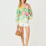 Renisha Long Sleeve TopWomen - Tops - BlousesLILLY PULITZERThe Printed Peach Savannah