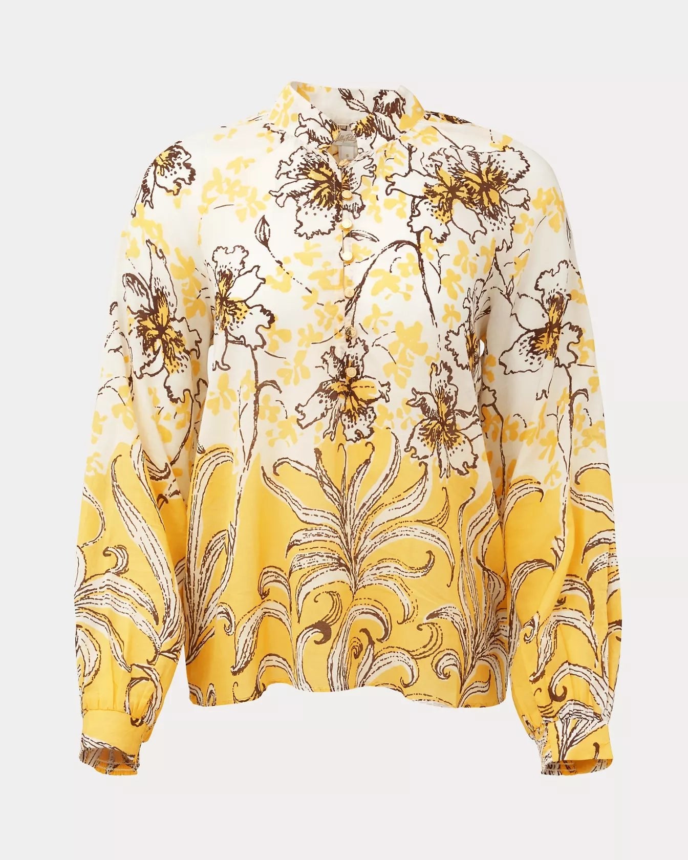 Renisha Long Sleeve TopWomen - BlousesLILLY PULITZERThe Printed Peach Savannah
