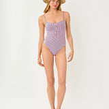 Rhiannan One - Piece SwimsuitWomen - Swim - One - Piece SwimsuitsLILLY PULITZERThe Printed Peach Savannah