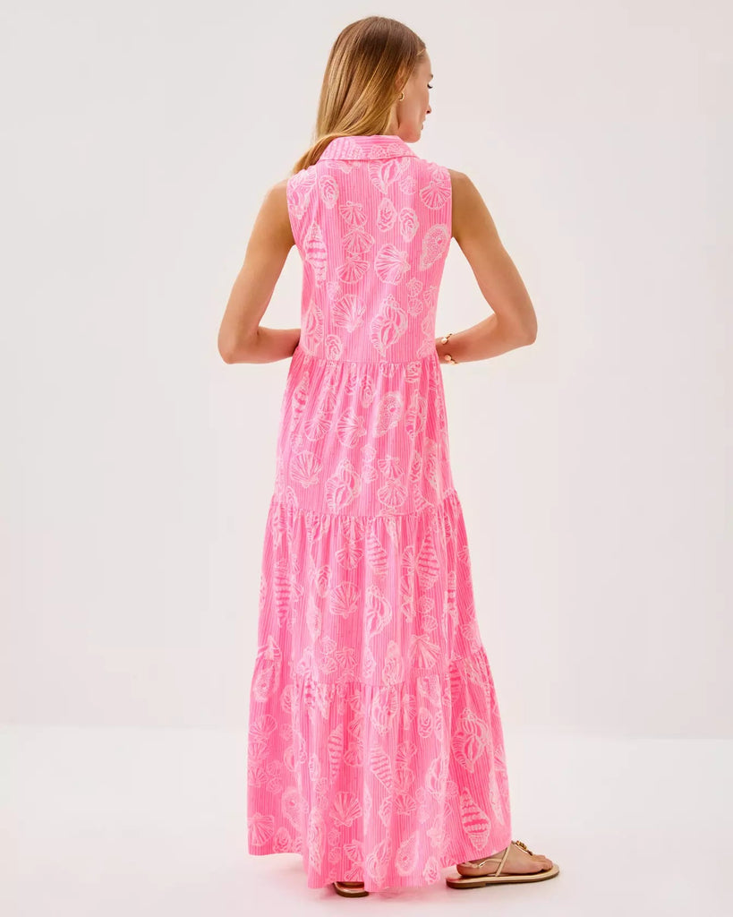 Riegan Maxi DressHeartland Retail ItemsLILLY PULITZERThe Printed Peach Savannah