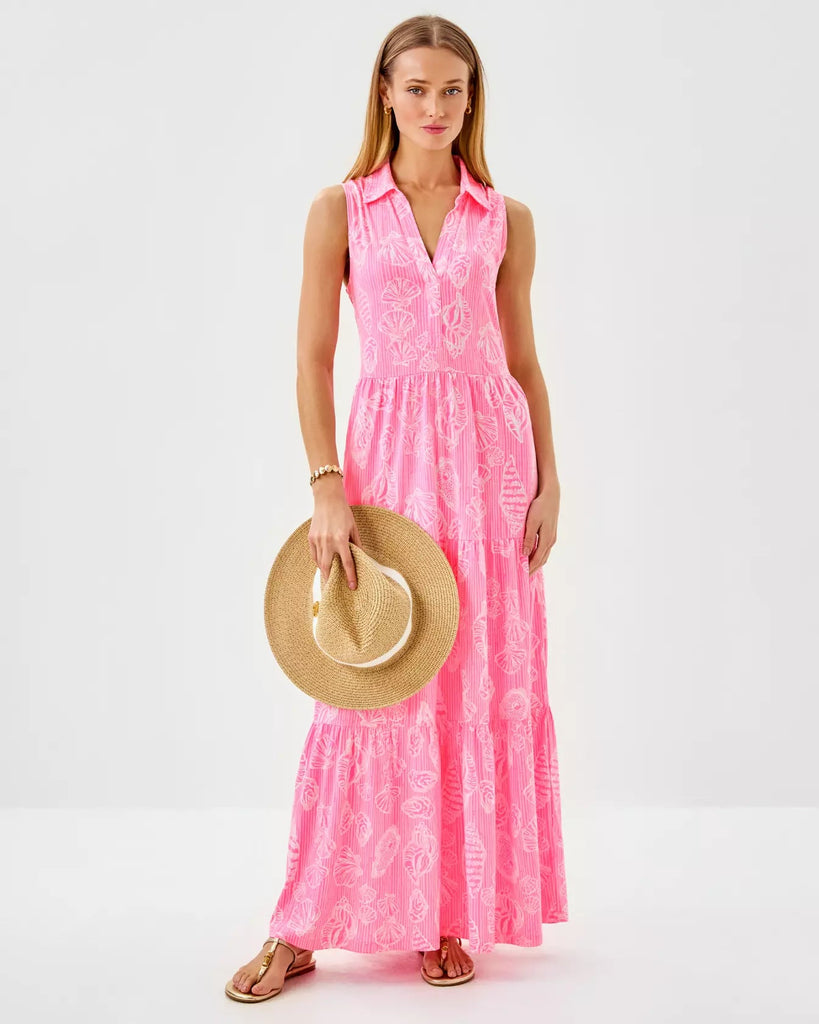 Riegan Maxi DressHeartland Retail ItemsLILLY PULITZERThe Printed Peach Savannah