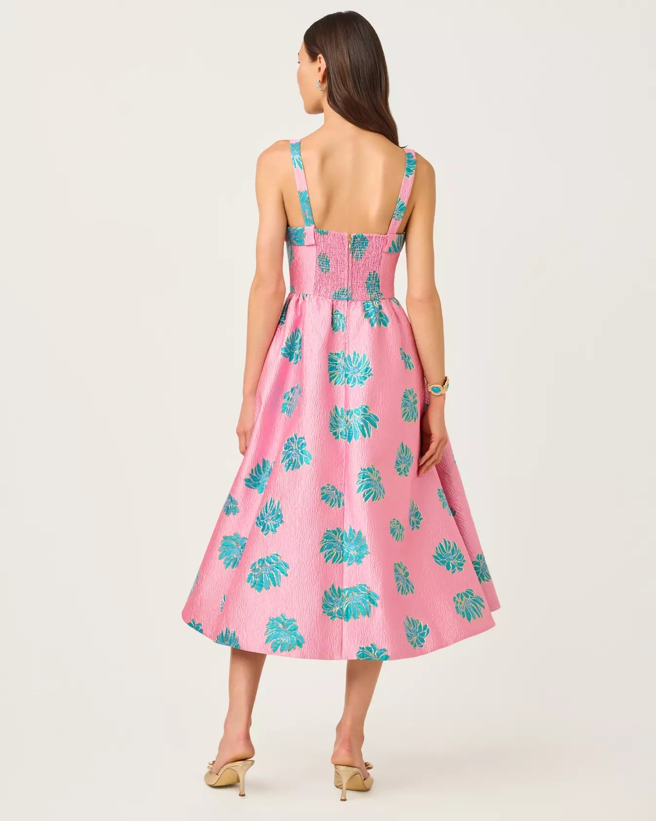 Rissy Midi DressLILLY PULITZERThe Printed Peach Savannah